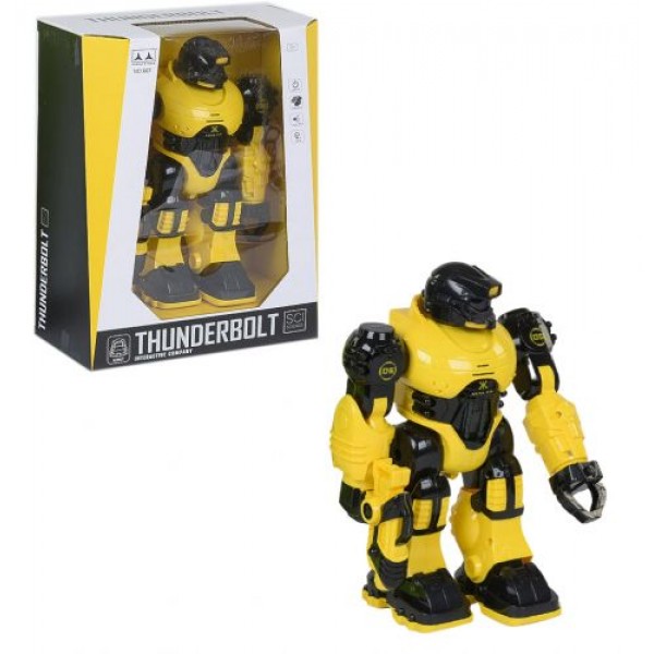 

Робот ThunderBolt желтый THREE STARS (607/609)