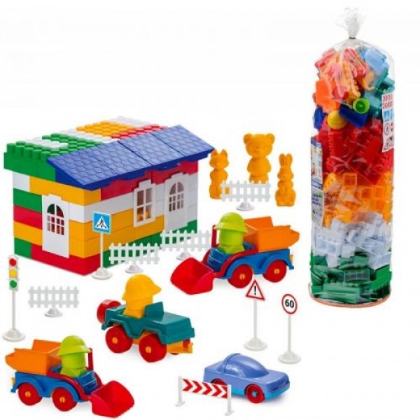 

Конструктор пластиковый Colorplas №7 300 деталей