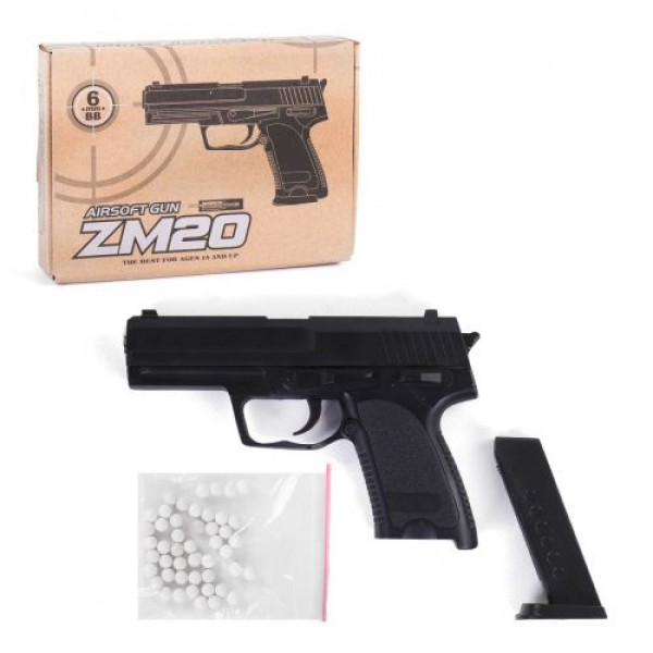 

Пистолет металлический ZM20 JIA YU TOY (ZM20L00026)