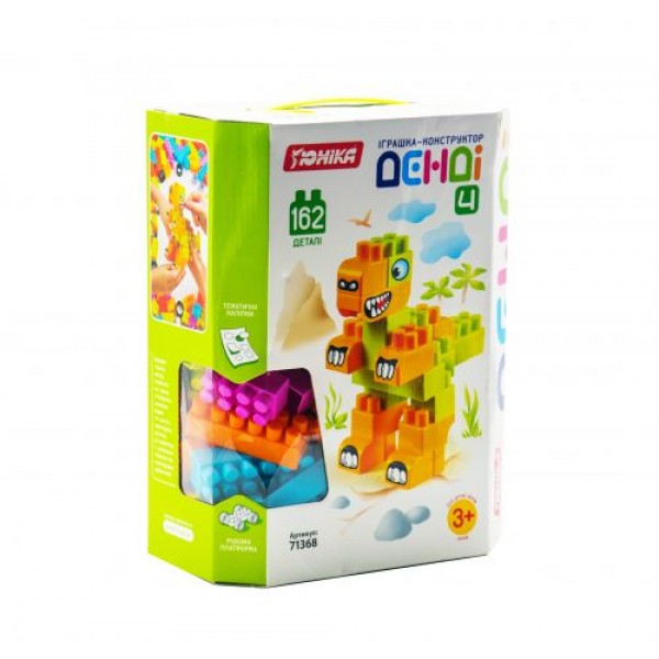 

Игрушка конструктор Денди 4 162 деталей Юника (1368)