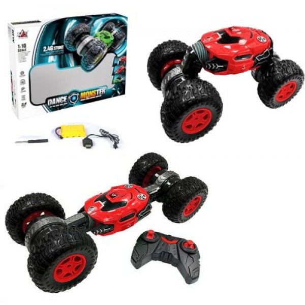

Трюковый вездеход Dance Monster красный willesu toys (RQ2028)