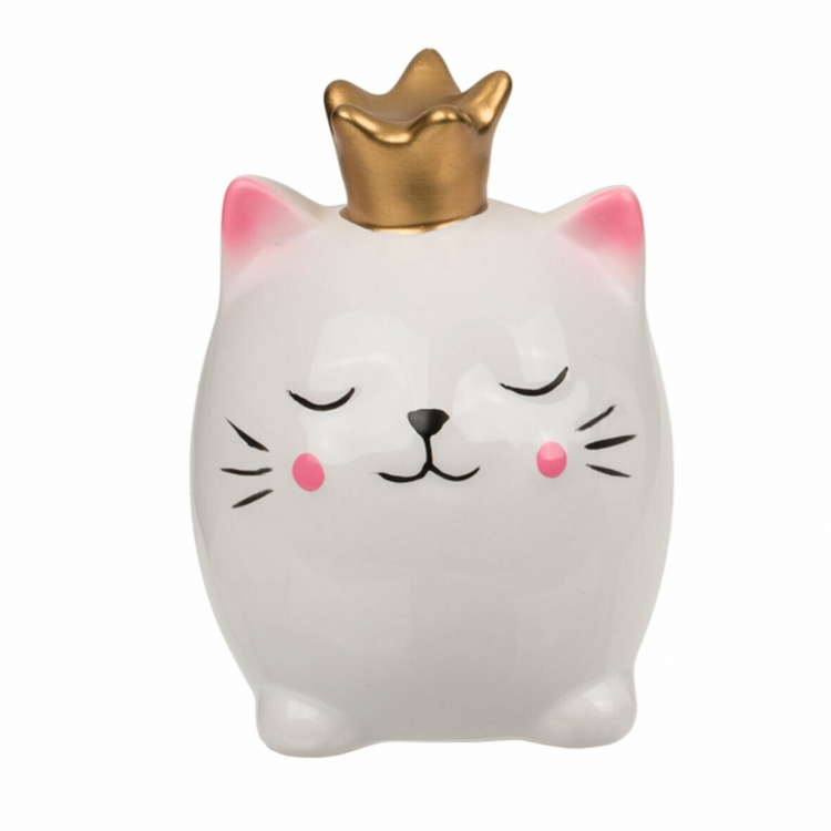 

Копилка FOR декоративная Котик в короне ( 124786)