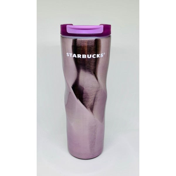 

Термокружка FOR глянцевая с блестками фигурная Starbucks 473мл Фиолетовая