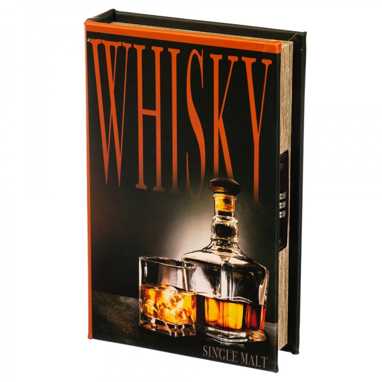 

Книги сейф FOR с кодовым замком Whisky 26 см