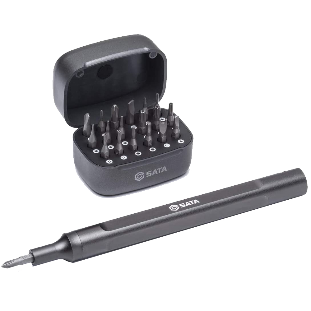 

Отвертка с комплектом бит Sata Multifunctional Screwdriver set 24 в 1 [56217]