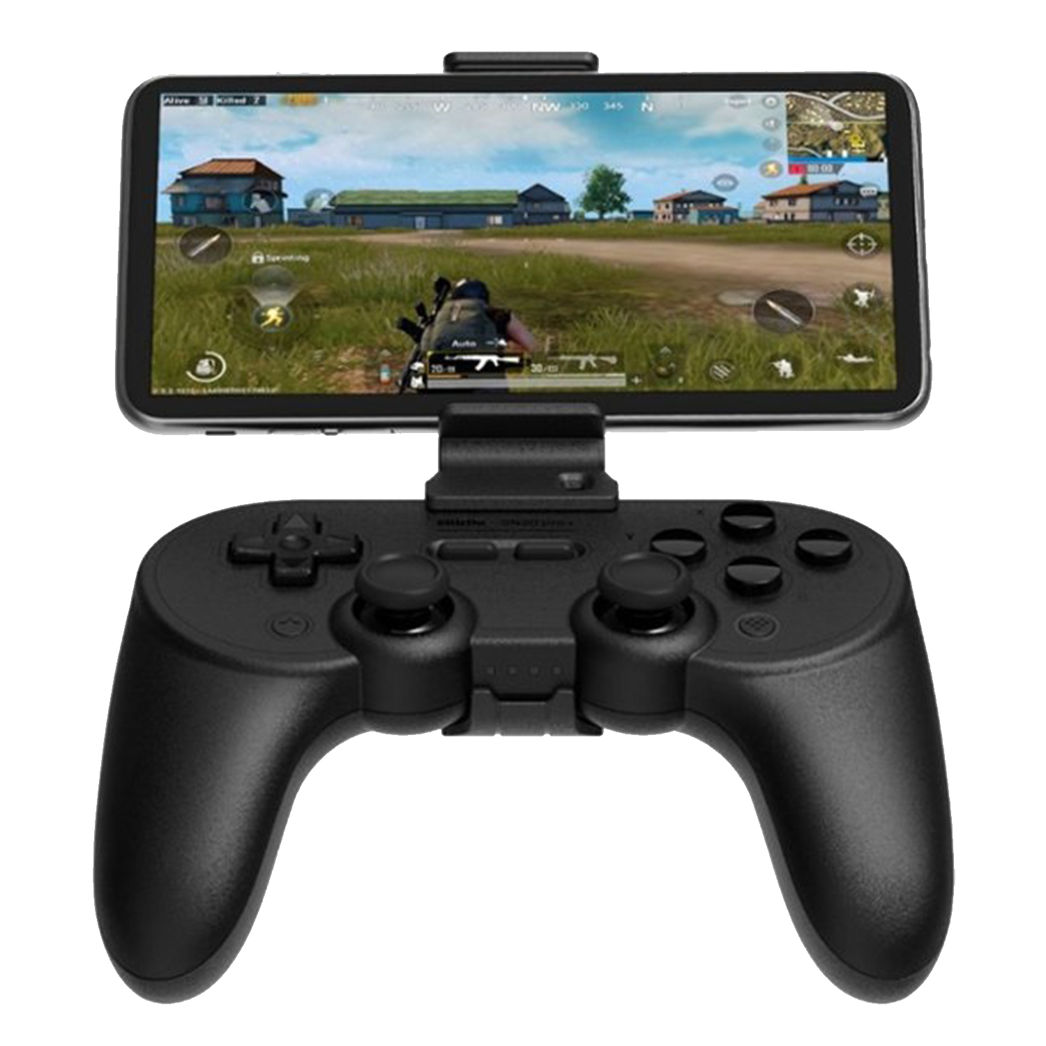 

Геймпад 8Bitdo Sn30 Pro+ Bluetooth Gamepad + Phone Holder (Black) [56179]