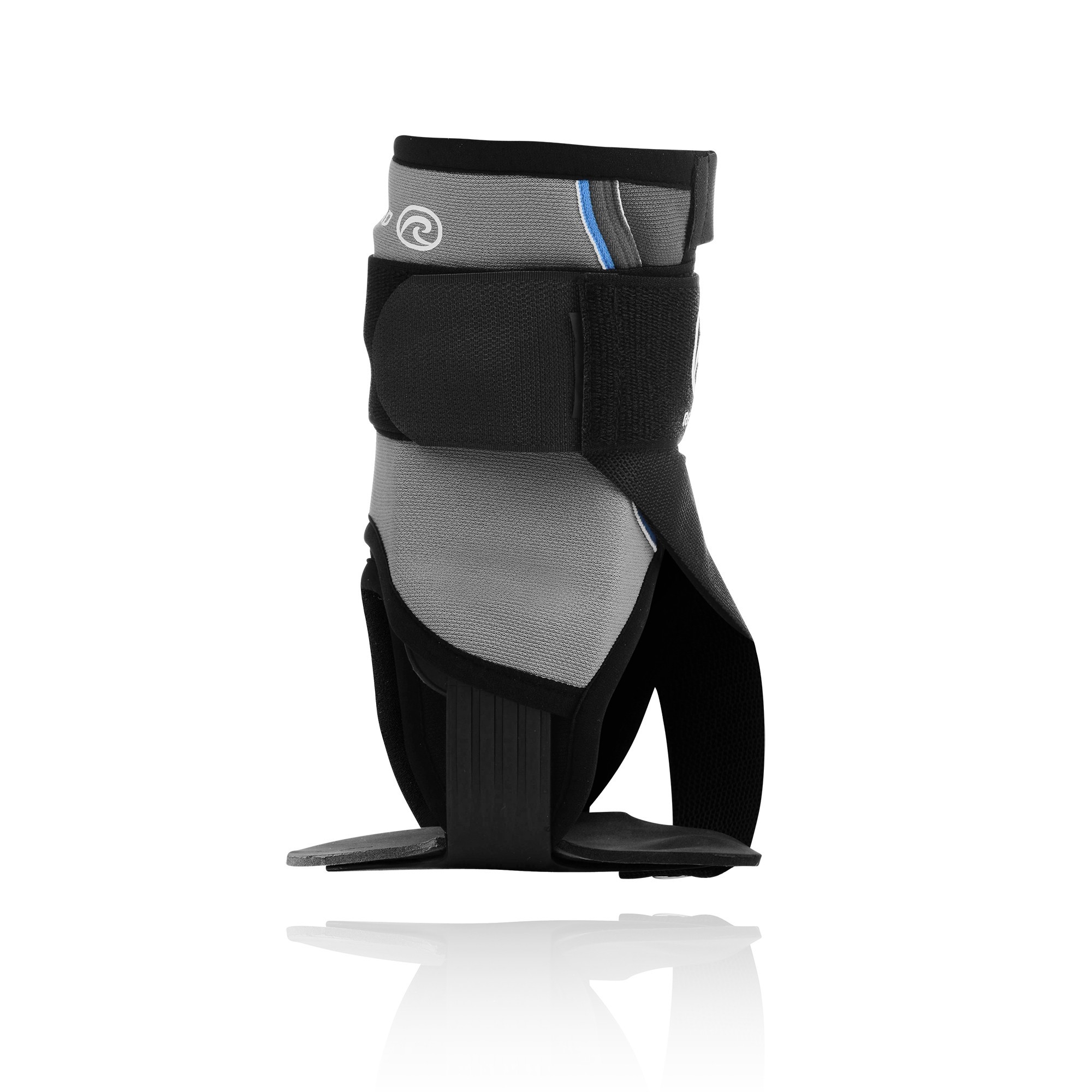 

Ортез на голеностоп Rehband с ремнями 5 мм XS-XL Серый (7772)