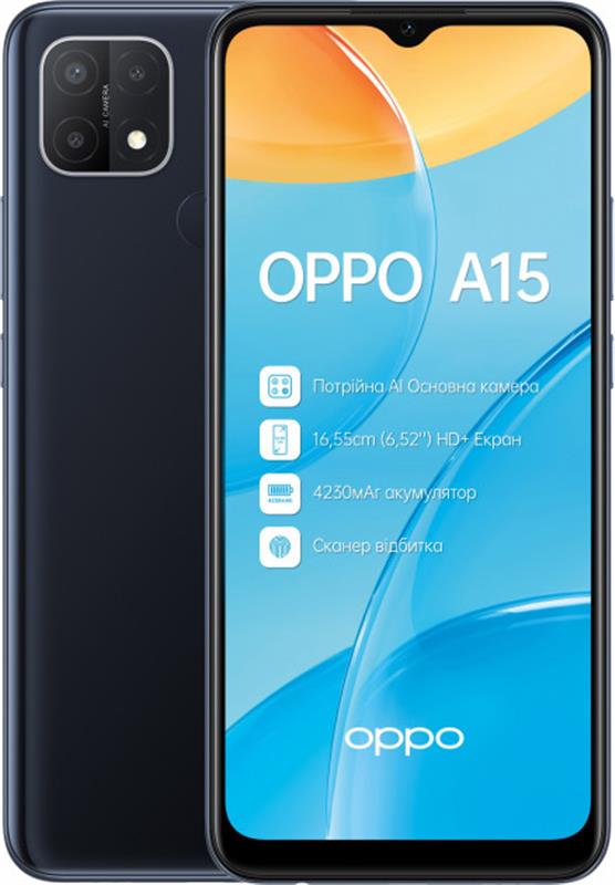 

Oppo A15 2/32GB Dual Sim Dynamic Black