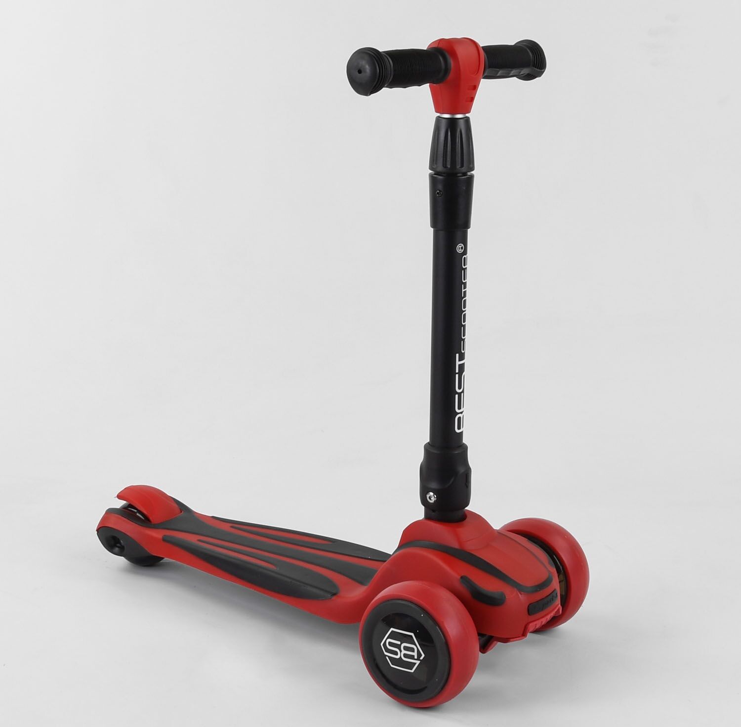 

Самока трехколесный Best Scooter Maxi S-5896 Колеса из полиуретана Красный