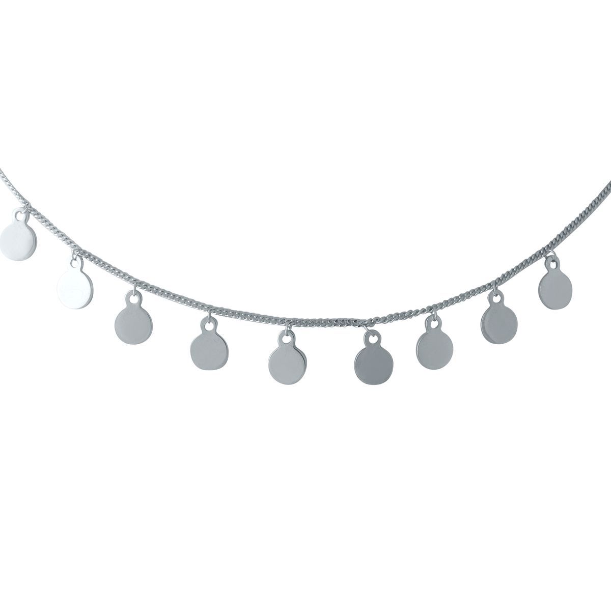 

Серебряное колье SilverLine без камней 360400 размер