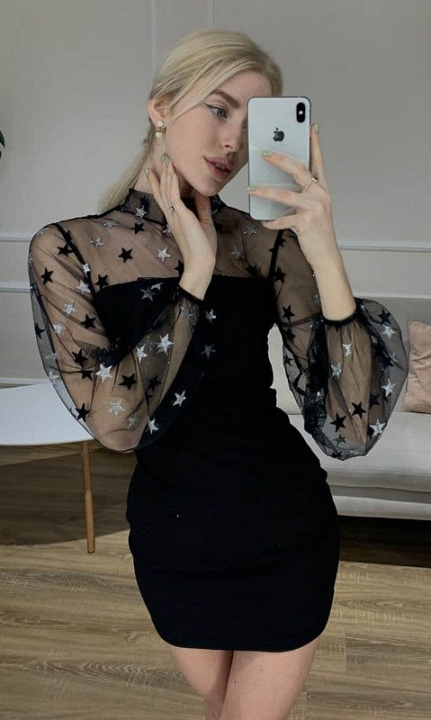 

Платье 437965 46/48 чёрный