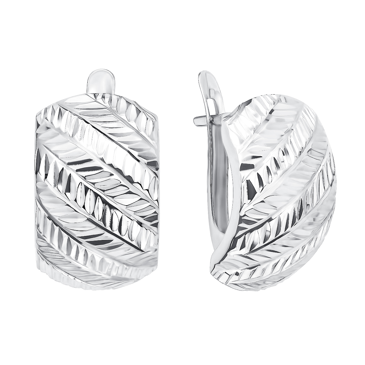 

Серебряные серьги с алмазной гранью 000136767