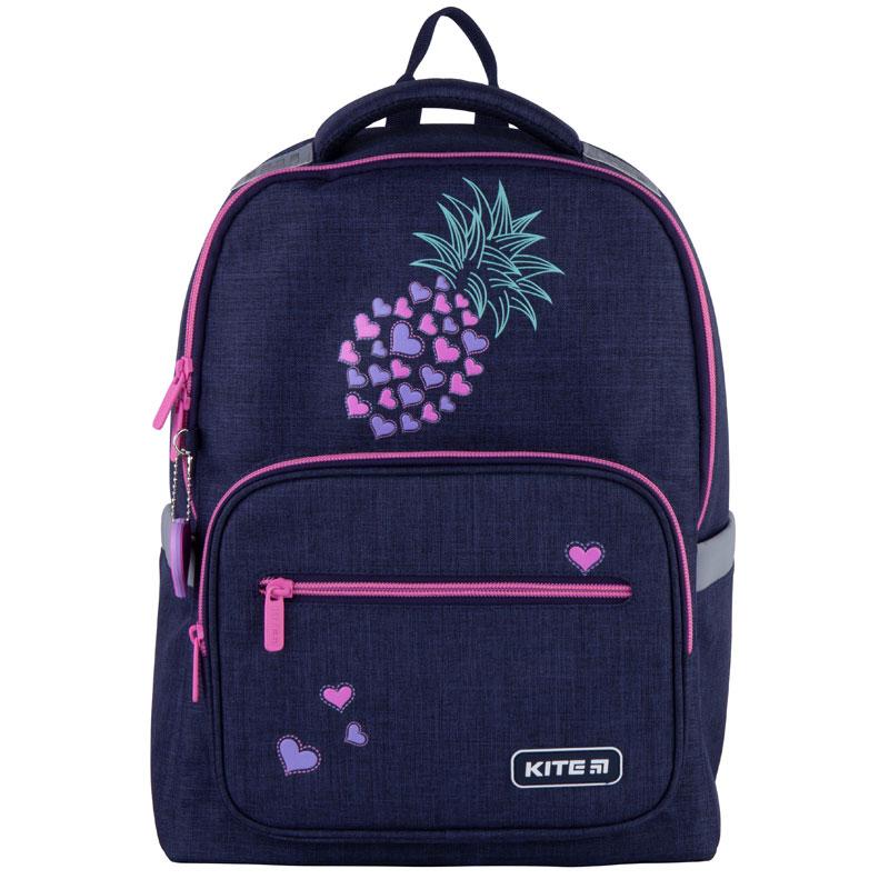 

Рюкзак Kite Education Pineapple (K21-770M-4) 720 г 38x27x13 см 14 л темно-синий