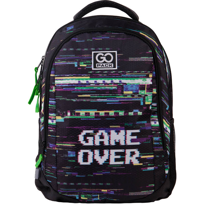 

Рюкзак подростковый GoPack 133 Game over GO21-133M-4 43х30х16 см 475 г 21 л черный