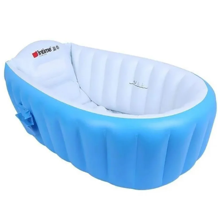 

Надувная ванночка для деток Intime Baby Bath Tub с насосом