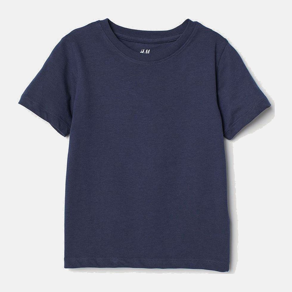 

Футболка H&M 2204-7150260 74 см Темно-синяя