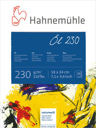 

Блок для масла и акрила Hahnemuhle Ol 10л 230г 18х24см