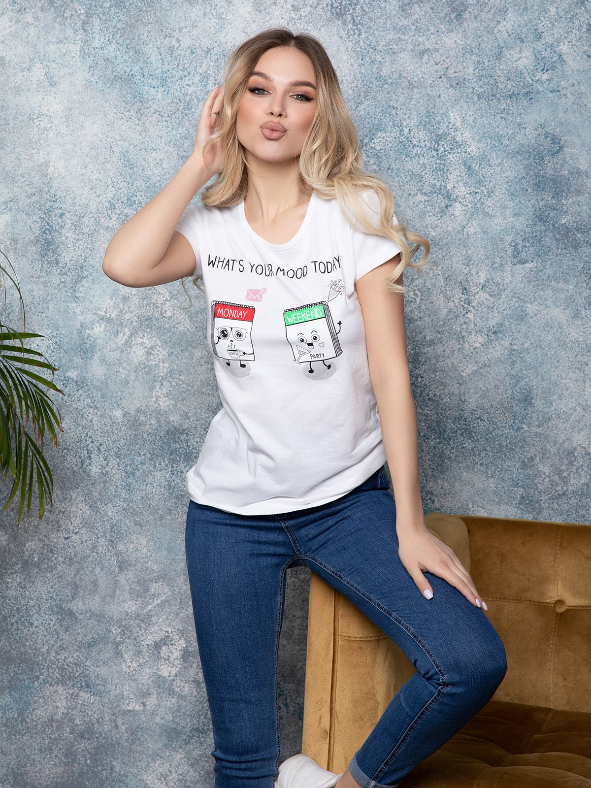 

Футболка ISSA PLUS WN20-106 L Белая