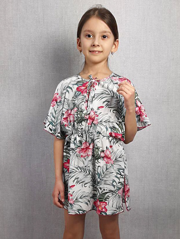 

Туника JULA KIDS 104-122 Цветы Аріна