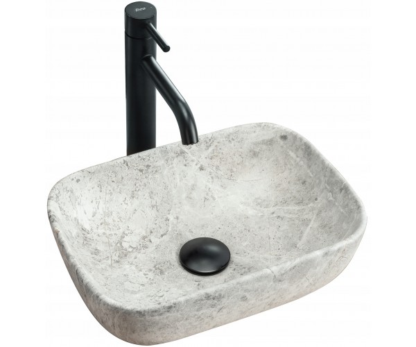 

Умывальник (Раковина) Rea CAMELIA LIGHT STONE (REA-U0362)