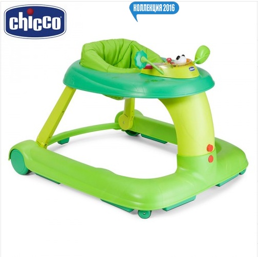 

Ходунки каталка Chicco 123 зелені