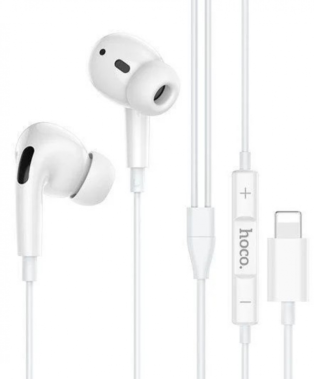 

Наушники Lightning с микрофоном Hoco M1 Pro (125893)