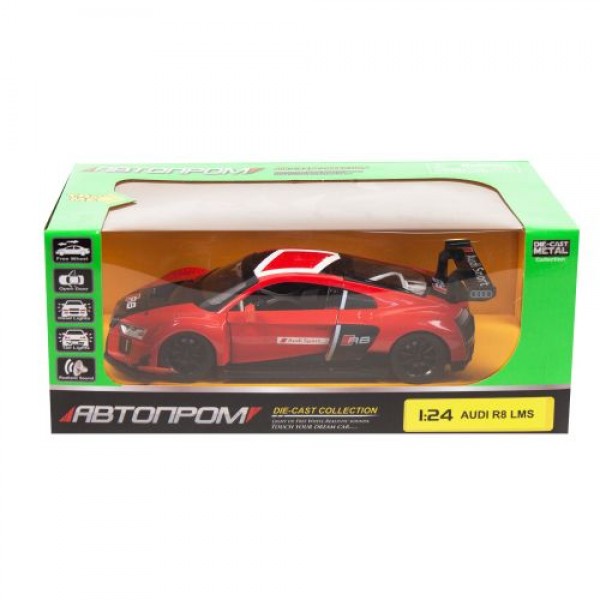 

Машинка Audi R8 LMS из серии Автопром (68262A)