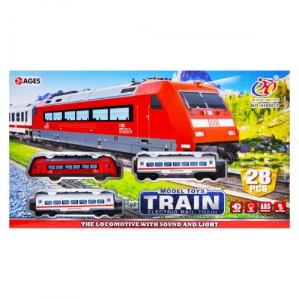 

Железная дорога Model Toys Train на 28 деталей JIN HONG XIN TOYS (JHX8812)