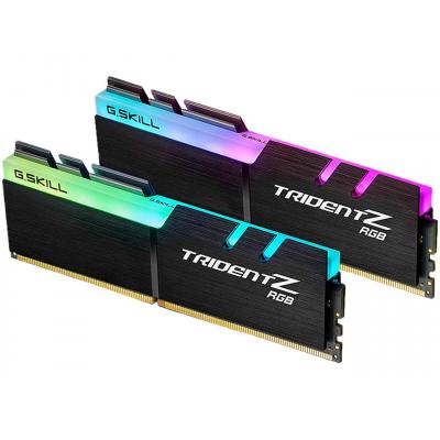 

Модуль памяти для компьютера DDR4 16GB (2x8GB) 3000 MHz TridentZ RGB Black G.Skill (F4-3000C16D-16GTZR)