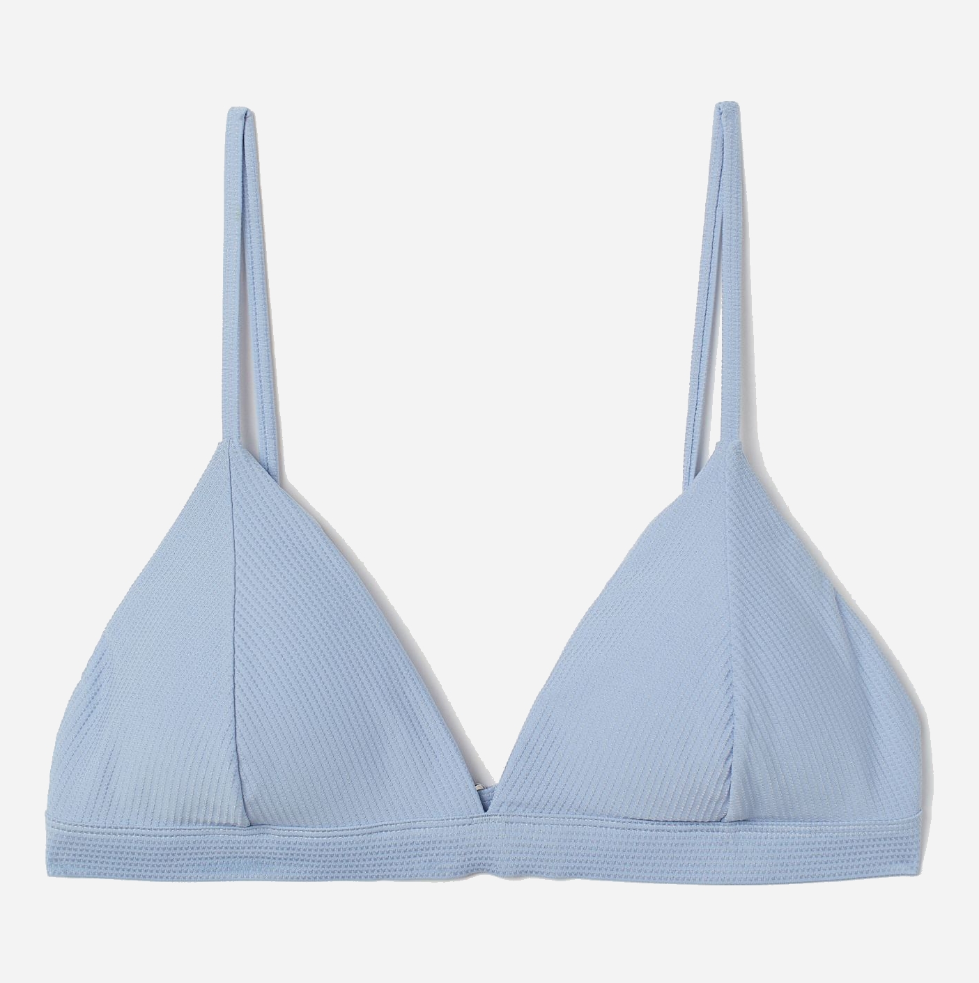 

Верхняя часть купальника H&M 04-0559630-014 42 Голубая