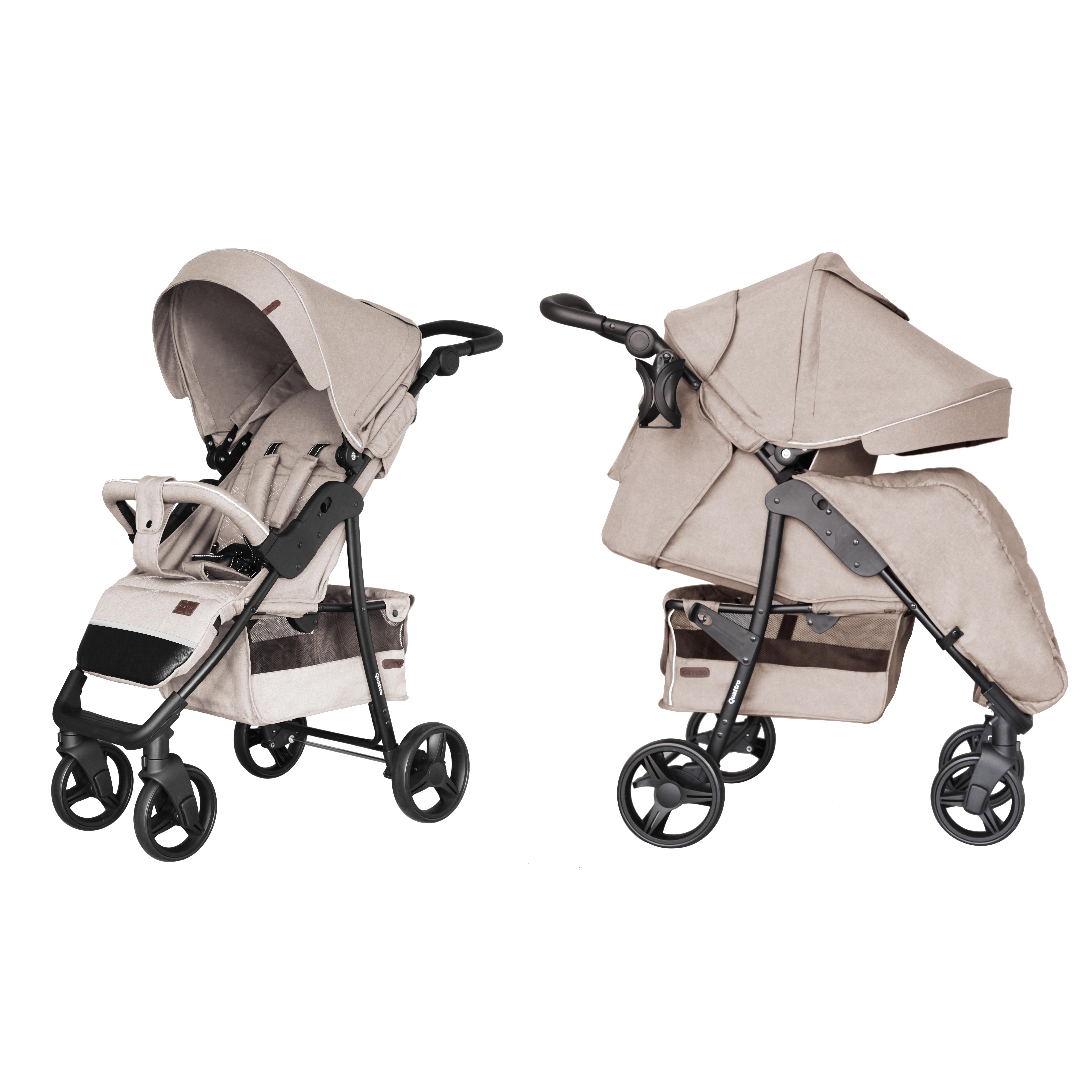 

Коляска прогулочная CARRELLO Quattro CRL-8502/3 Frost Beige