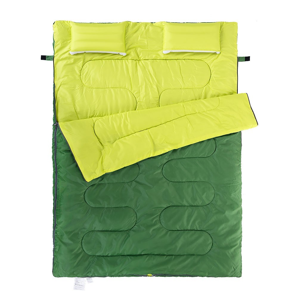 

Спальный мешок Naturehike Double Sleeping Bag with Pillow SD15M030-J Green (6927595703793)