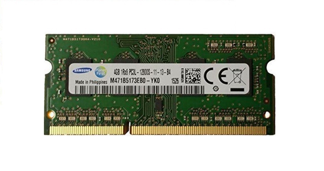 

Оперативная память Samsung 4 GB SO-DIMM DDR3L 1600 MHz (M471B5173EB0-YK0)