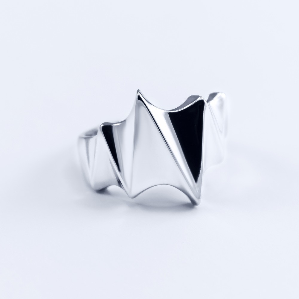 

Кольцо серебряное INFINI родированное k2-30