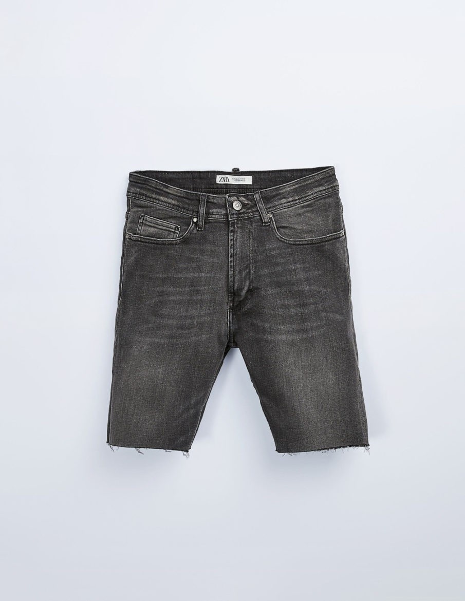 

Шорты Zara джинсовые  черные 27-0013, Шорты Zara джинсовые 38 черные 27-0013