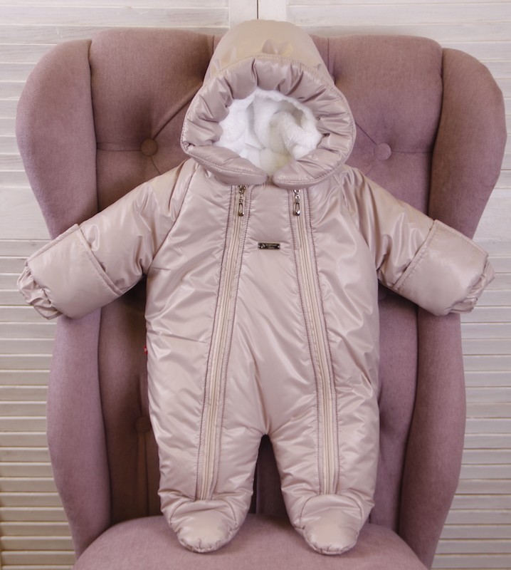 

Зимний комбинезон для малышей Brilliantbaby King 56-68 см какао