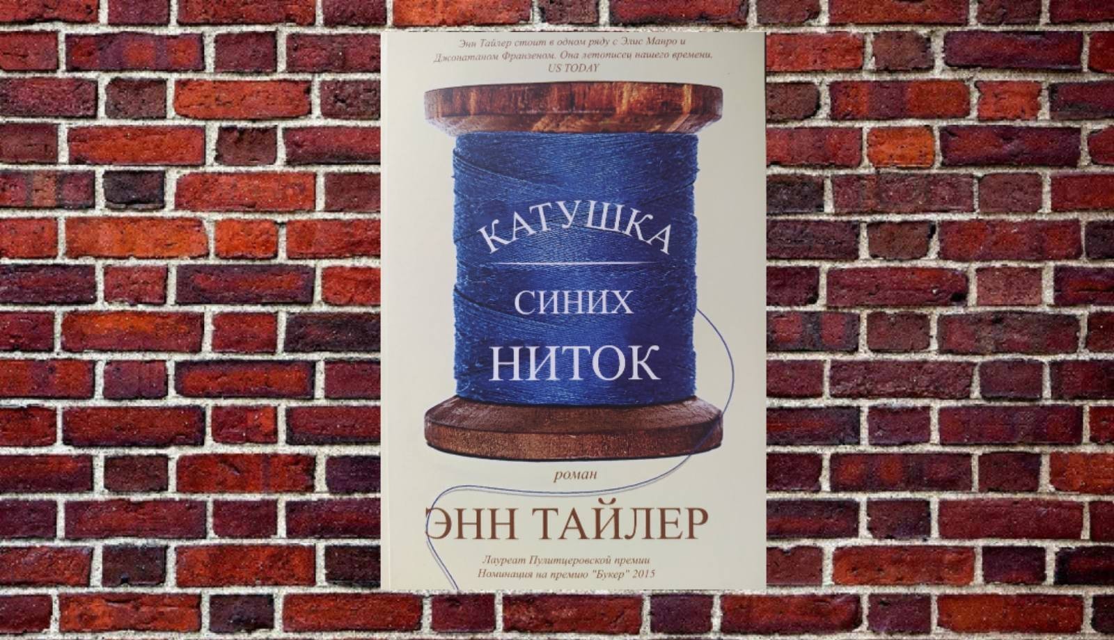 Книги синие нитки. Катушка синих ниток книга.