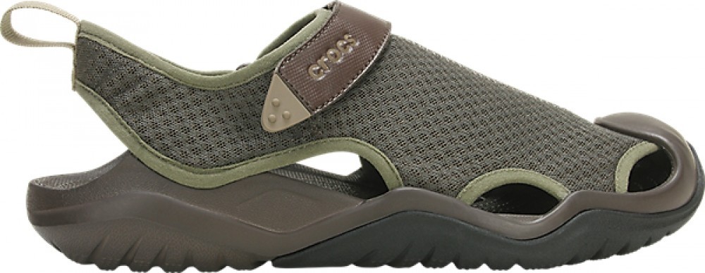 

Сандалии Crocs Swiftwater™ Mesh Deck Sandal 205289-206-M12 45 Шоколадный