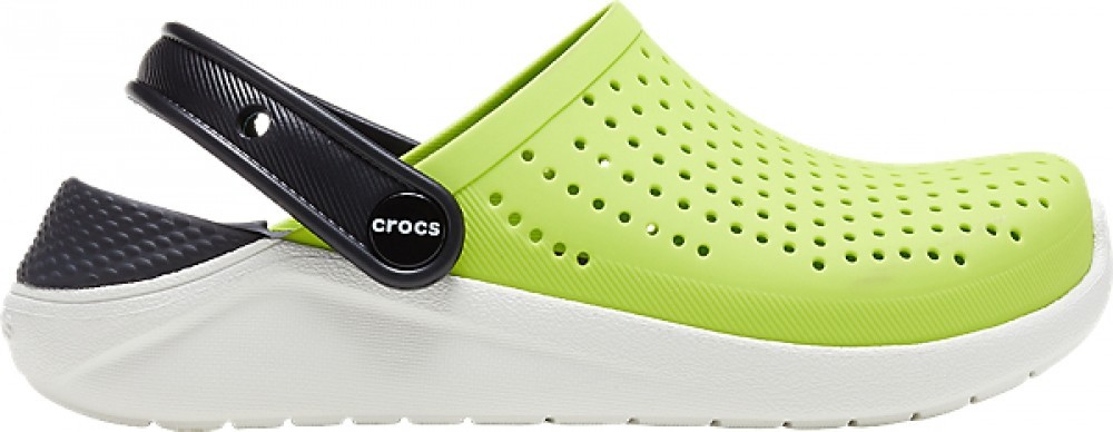 

Сабо Crocs Kids’ LiteRide™ Clog 205964-3T3-C8 25 Салатовый с черным