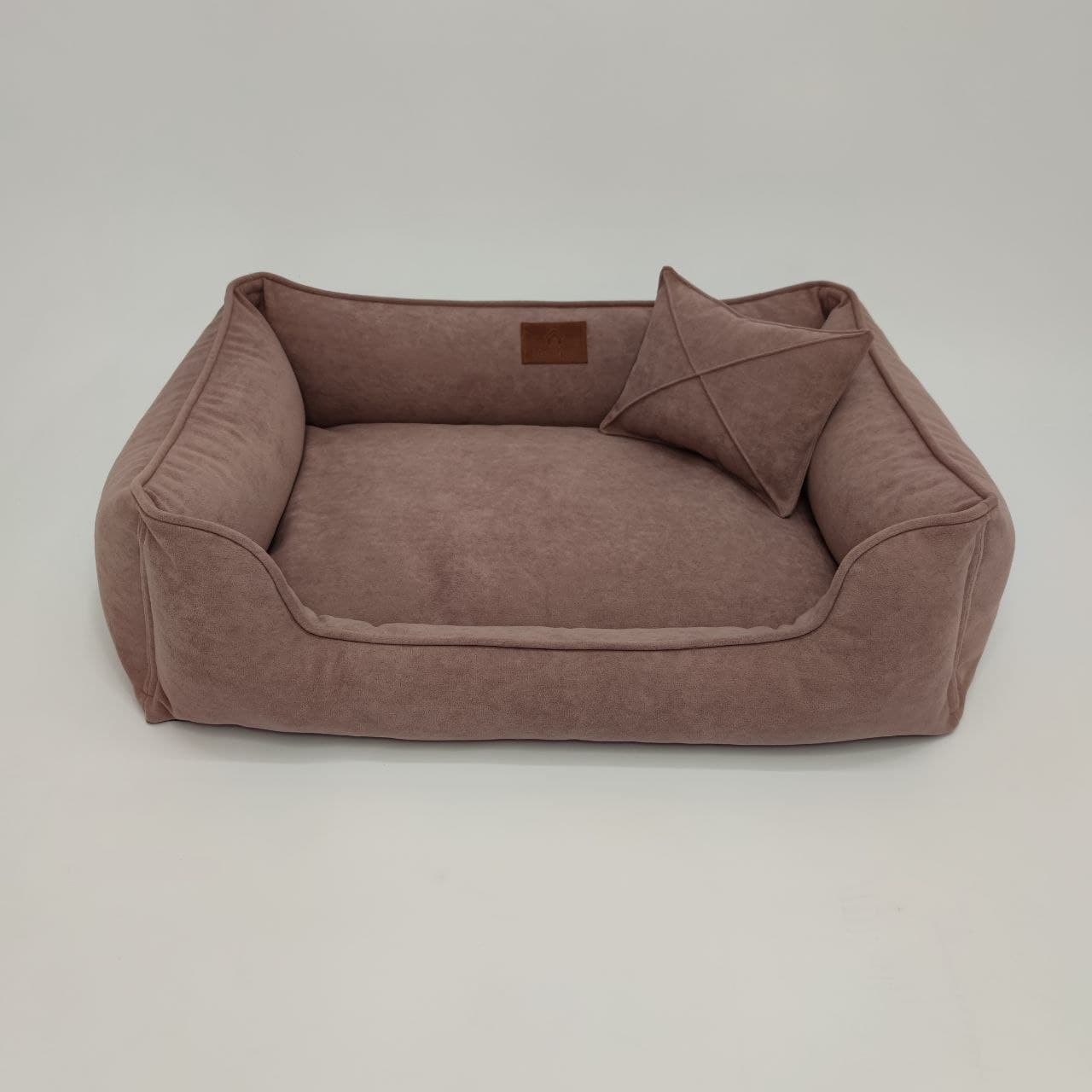 

Лежак для собак Mamo pets Comfortable Divotex Omega Велюр XXL (120x80x26) Rose
