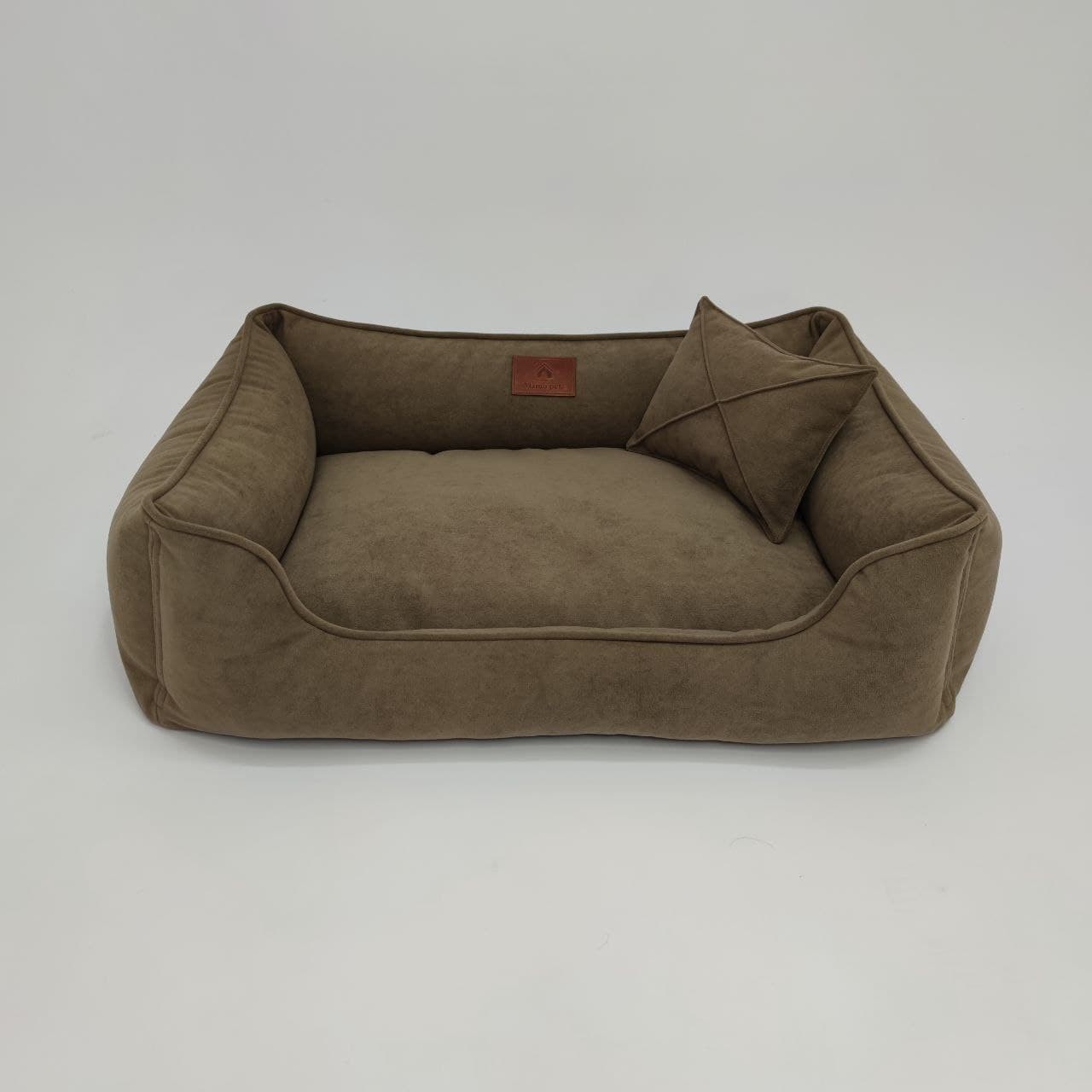 

Лежак для собак Mamo pets Comfortable Divotex Omega Велюр S (60x45x18) Cappuccino