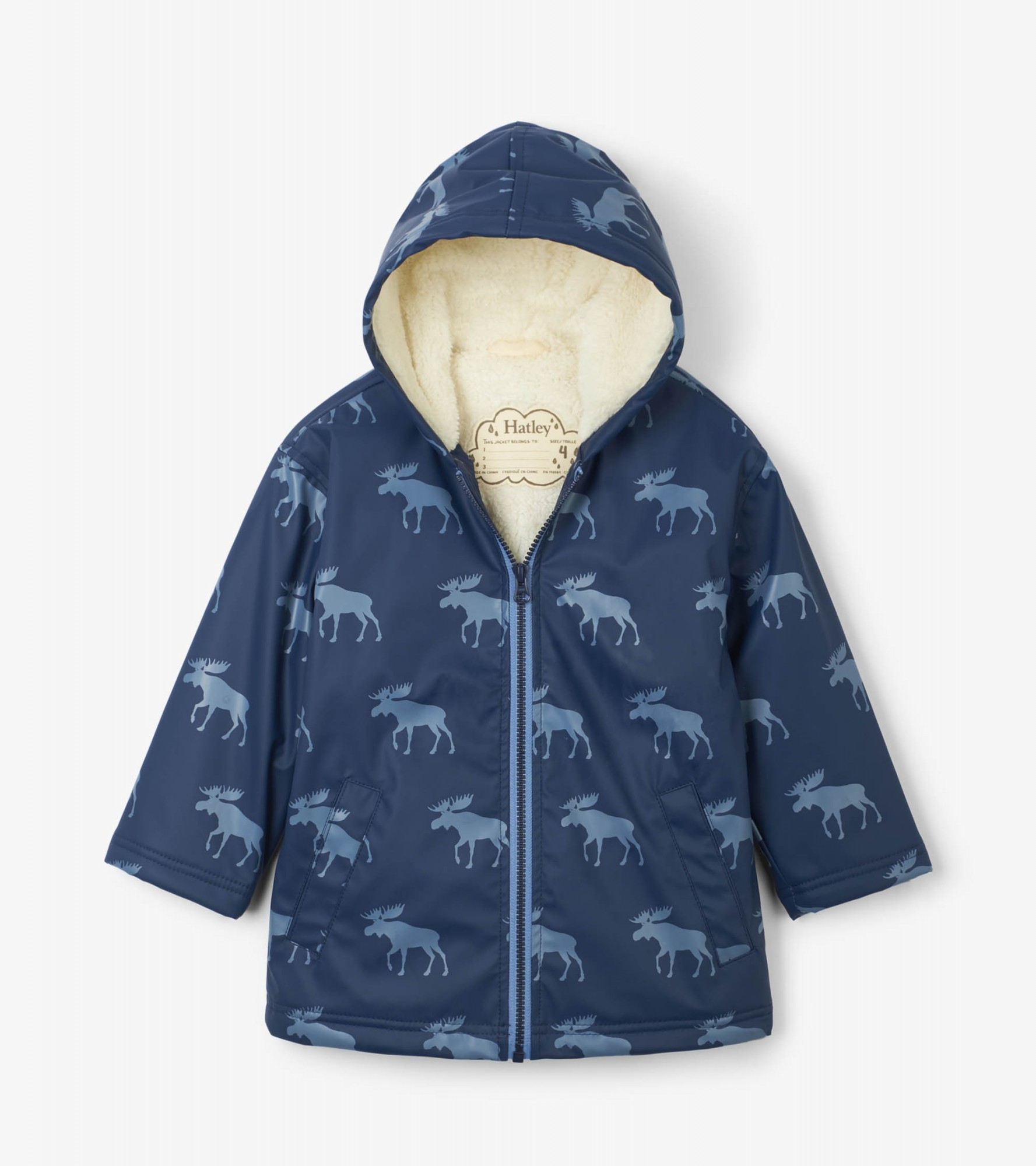 

Плащ Hatley Moose Silhouettes 12A синій 152см (F19MOK818)