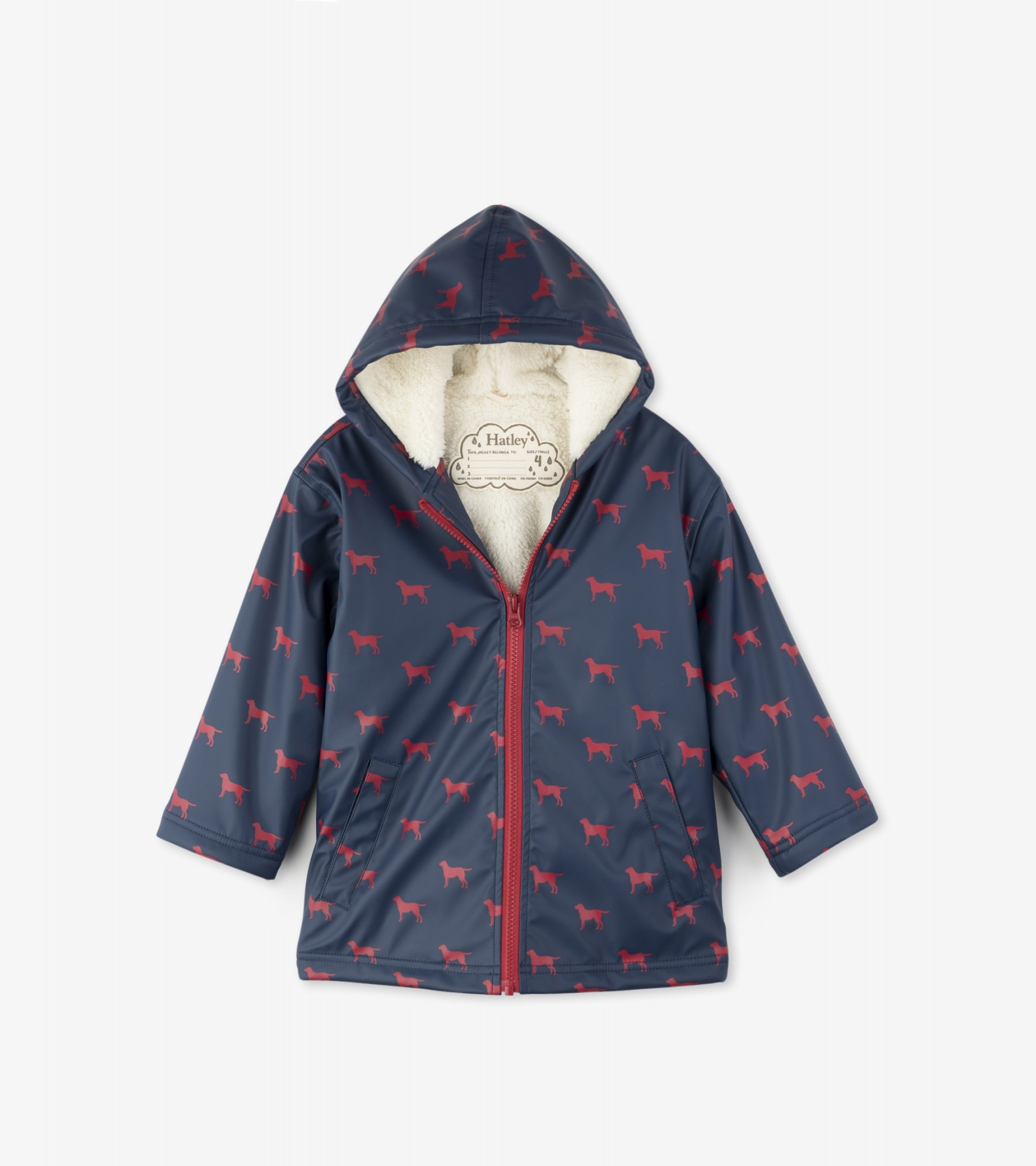 

Плащ Hatley Red Labs 10A синій 140см (F18RLK818)