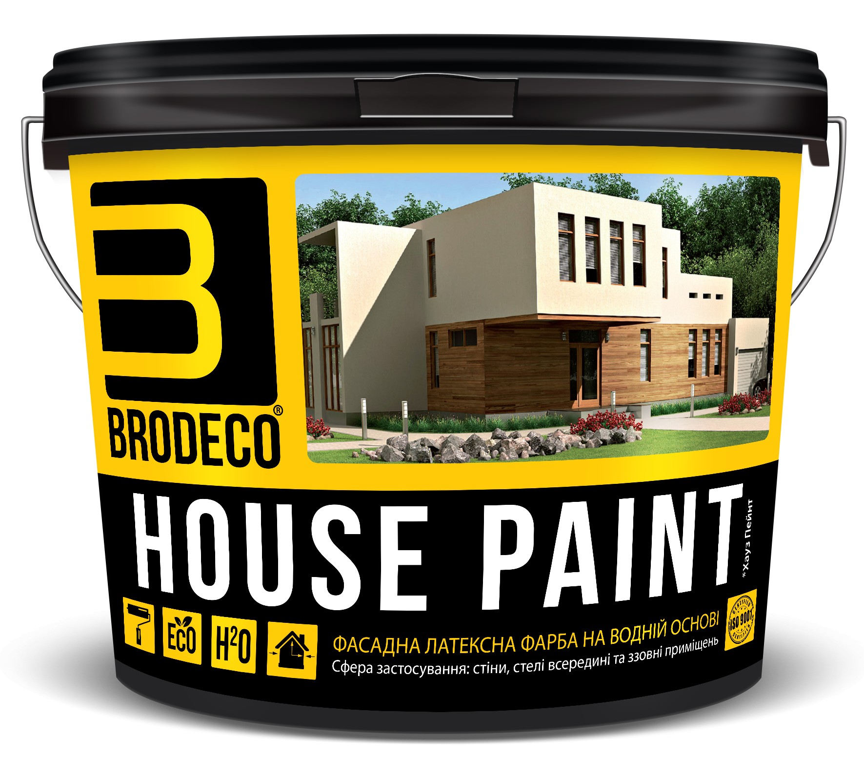 

Фасадная краска House Paint TM Brodeco 10л