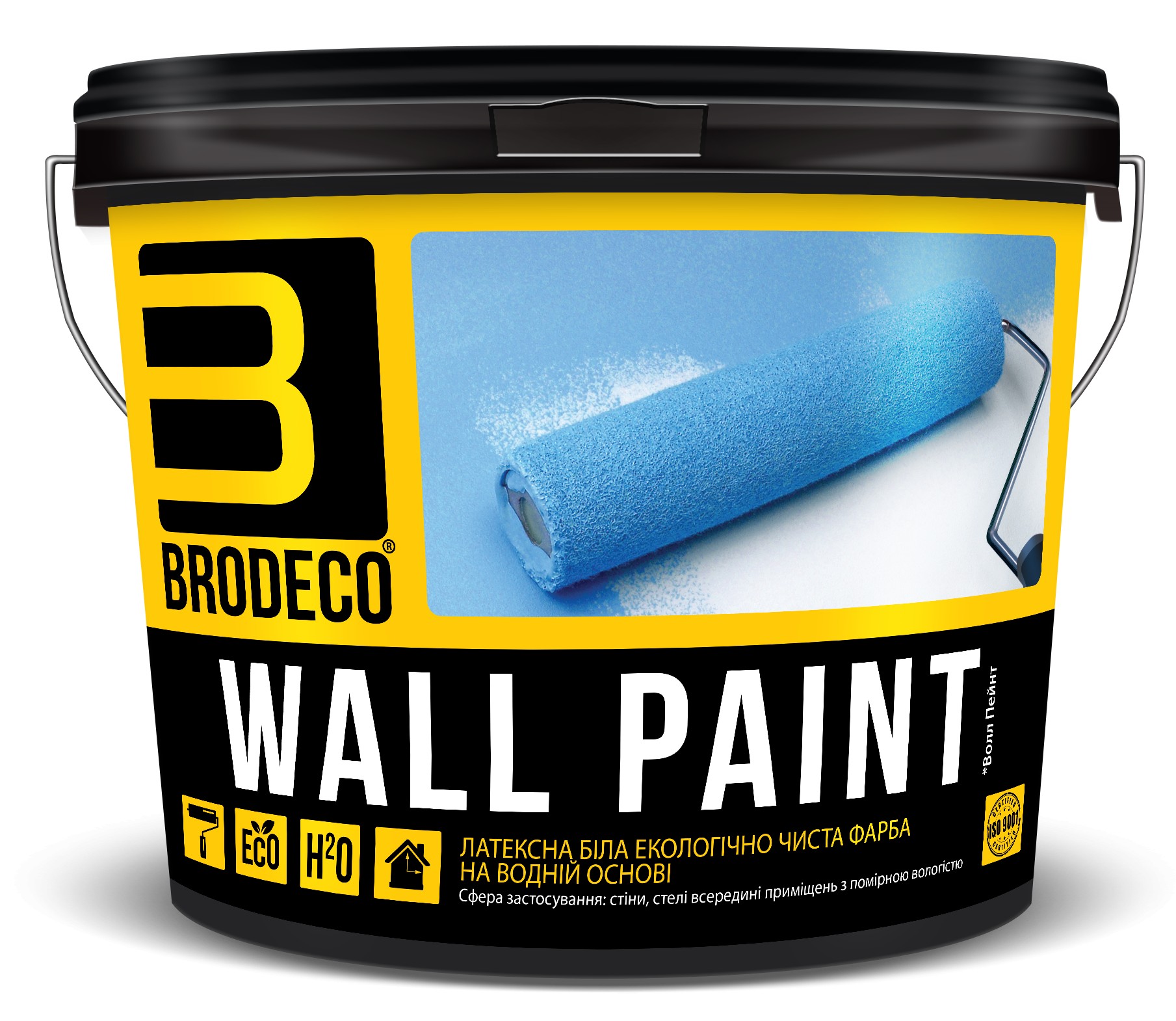 

Латексная краска "Wall Paint" TM Brodeco 2.5л