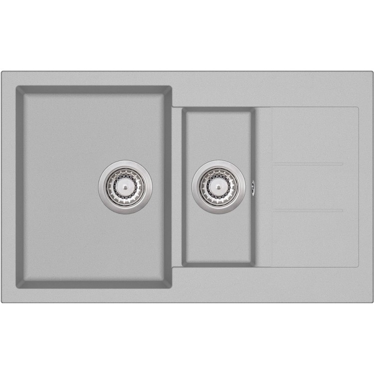 

Кухонная мойка AquaSanita Tesa SQT151W-220 (Argent - Warm concrete)