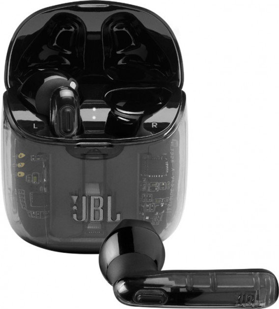 

Наушники JBL T225TWS Ghost Black (JBLT225TWSGHOSTBLK) 163 г черный