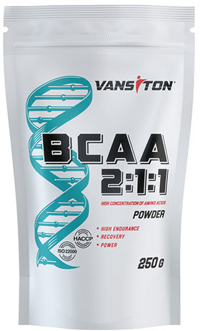 

ВСАА 2:1:1 Vansiton /50 servings/ Unflavored 250 г