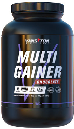 

Multi Gainer Vansiton /16 servings/ Chocolate 1500 г