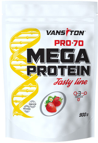 

Mega Protein Pro 70 Vansiton /30 servings/ Strawberry 900 г